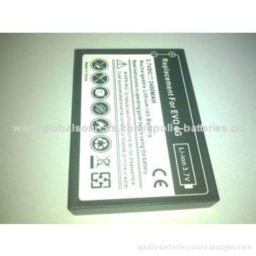 Mobile Phone Battery for HTC EVO 4G/G6/G8/G9, 2000mAh